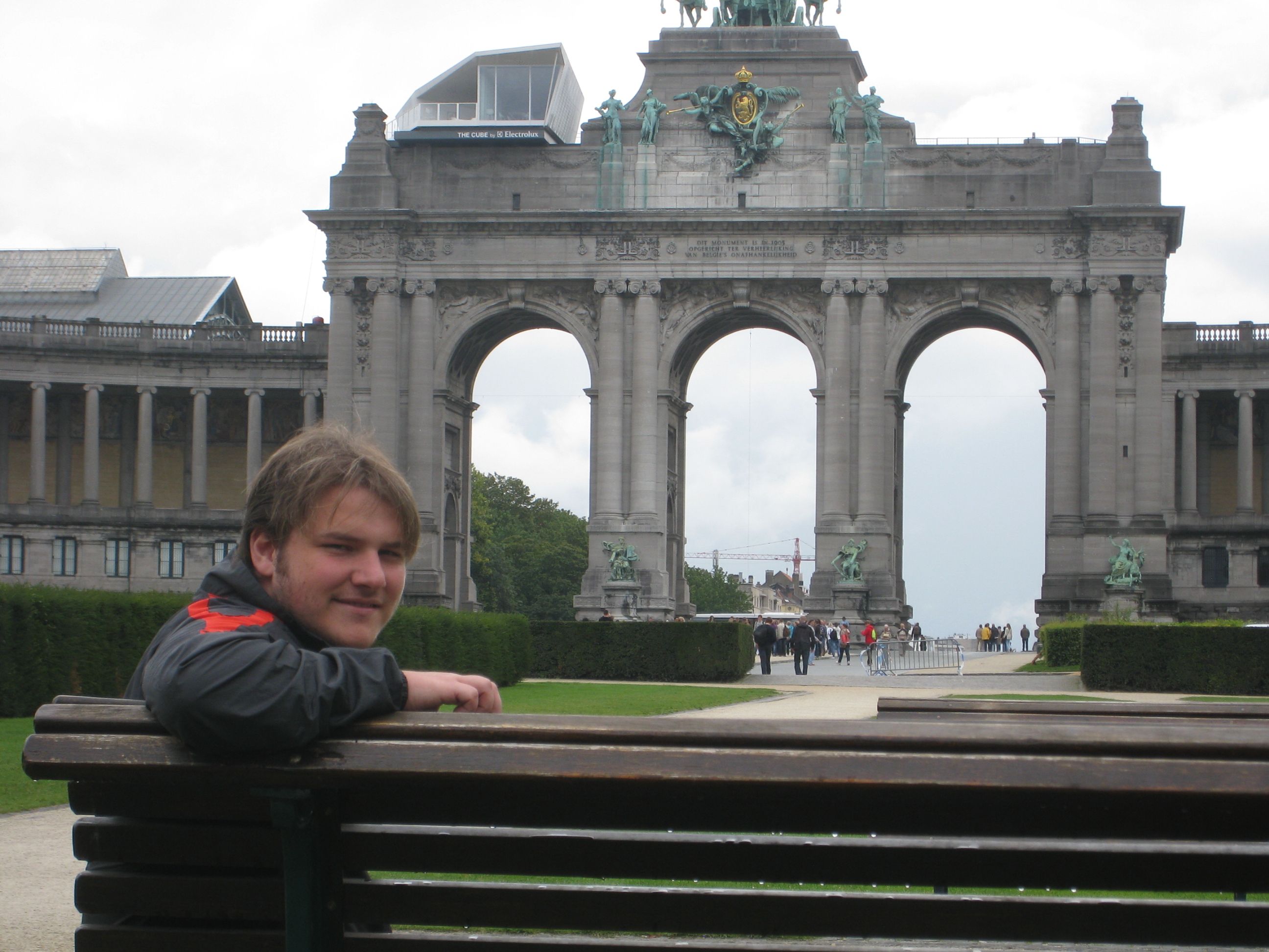 Ben at Cinquantenaire