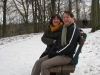 Parc de Woluwe in the snow